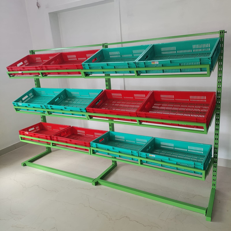 DISMANTLING & ADJUSTABLE FRAME VEGETABLE RACK Model 3